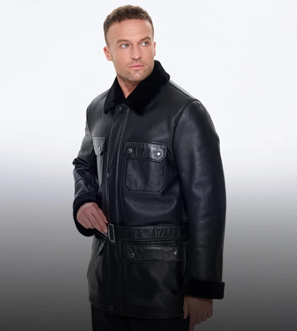 Дублёнки мужские