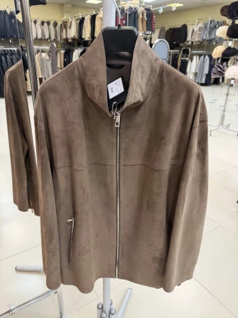 Замшевая женская куртка премиум класса 3090з-0